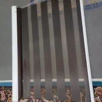 پرده زبرا افتابی مهتابی|پرده، رانر، رومیزی|نسیمشهر, |دیوار