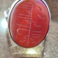 انگشتر عقیق قدیمی