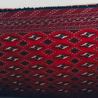 پشتی دست بافت ترکمن