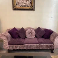 سرویس مبل 7 نفره با جلو مبلی و عسلی|مبلمان خانگی و میز عسلی|تهران, بروجردی|دیوار