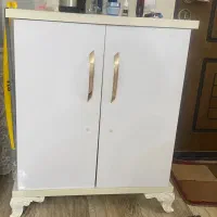 بوفه قدیمی چوبی و جا کفشی