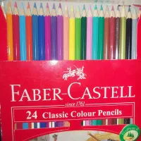 مداد رنگی فابر کاستل کلاسیک 24 رنگ