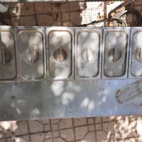 میزکار تاپینگی زیر کابینت و فر پیج کاره ساندویچی