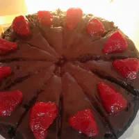 کیک شکلاتی  مخصوص کافه