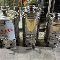 سماور گازی برقی بزرگ هییتی تریموس مدرسه  هتل|سماور، چای‌ساز، قهوه‌ساز|مشهد, امام رضا (ع)|دیوار