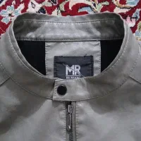 کاپشن چرم اصلی برند