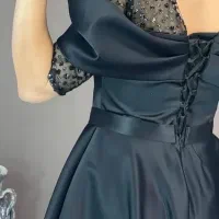 لباس مجلسی ساتن گیپور ترک