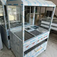 فرساندویچی شیشه دار سقف و ستون