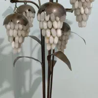 آباژور با خوشه های انگور فوق العاده زیبا|چراغ خواب و آباژور|پرند, فاز ۲|دیوار