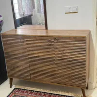 کمد کنسول ویترین  بخر با پول یکی|بوفه، ویترین، کنسول|رشت, چله خانه|دیوار