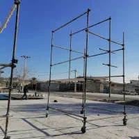 داربست فلزی واجاره تخته الوار|خدمات پیشه و مهارت|شیراز, نصر|دیوار