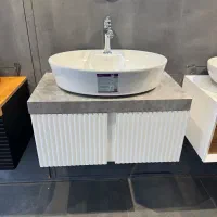 روشویی کابینتی  pvc ضد آب ضمانت ۱۰ ساله