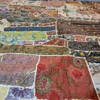 رومیزی میز نهارخوری ،  چهل تکه کهنه دوزی|پرده، رانر، رومیزی|تهران, جنت‌آباد مرکزی|دیوار