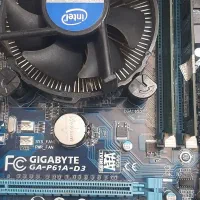 باندل مادربرد گیگا P61A + cpu i5 3470 + رم ۸
