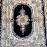 فرش ابریشم بافت کاشان/با ضمانت نامه کتبی|فرش|شیراز, لاله|دیوار