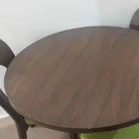 میز نهارخوری+ ۴ صندلی|میز و صندلی غذاخوری|بابل, |دیوار