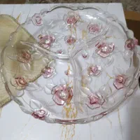 کریستال گل رز|ظروف سرو و پذیرایی|رشت, دیانتی|دیوار