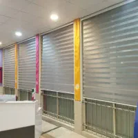 نصاب و تولید وتعمیر پرده زبرا در منزل