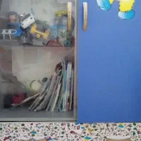 کمد بچه کاملا سالم و تمیز با دو کشوی بزرگ