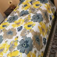 تخت تک نفره فلزی با خوشخواب به همراه صندلی تک|تخت و سرویس خواب|تهران, دروس|دیوار