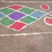 سلام فروش نمد سنتی در بافق