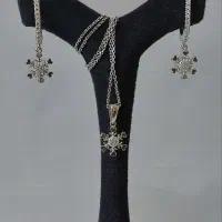 نیمست نقره دونه برف925مناسب کادو