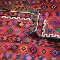 گلیم دستبافت درجه یک نو نو