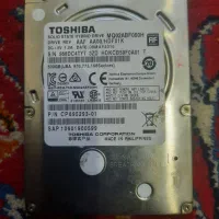 هارد ۵۰۰گیگ لپ تاپی توشیبا با سلامت ۸۵٪
