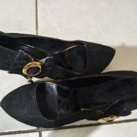 کفش مجلسی مخمل زنانه سایز 37|کیف، کفش، کمربند|مشهد, نرگس (شهرک غرب)|دیوار