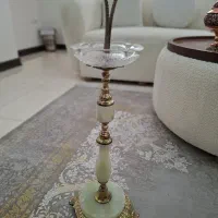 جا سیگاری طرح برنز آنتیک با سنگ مرمر