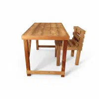 میز و صندلی چوبی تحریر بچه|اسباب و اثاث بچه|آمل, |دیوار