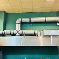 هود استیل ورق ضخیم صنعتی