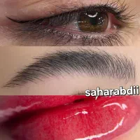 مدل ،آرایش دائم میکرو ابرو خط چشم تاتو بدن|خدمات آرایشگری و زیبایی|رشت, لاکانی|دیوار