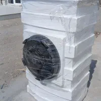 گالن ۷۰ لیتری سفید و آبی|ظروف نگهدارنده، پلاستیکی، یکبارمصرف|میناب, |دیوار