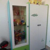 سرویس تخت و کمد نوجوان با برند Fooka|تخت و سرویس خواب|فریمان, |دیوار