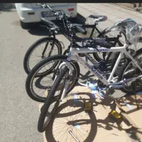 دوچرخه سایز ۲۶ ویوا وارداتی - کرم-نارنجی