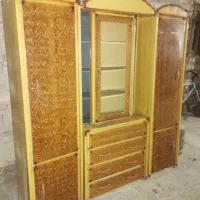 کمد ۳ تیکه آهنی|بوفه، ویترین، کنسول|زاهدان, |دیوار