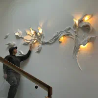 اجرای گچبری مدرن،پتینه و میکروسمنت