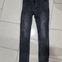 شلوار لی زغال سنگی