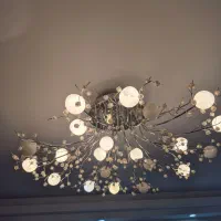 یک عدد لوستر وارداتی همراه با دو دیواری|لوستر و چراغ آویز|تهران, شهرآرا|دیوار