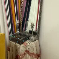 اینه شمعدان با میز