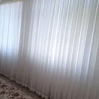 پرده پتینه سفید
