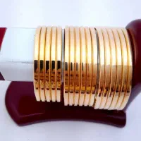 النگو آیینه ای 3 میلی طلای 18 عیار|جواهرات|برازجان, |دیوار