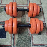 یه جفت دمبل هر دست 5 کیلو