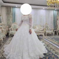 لباس عروس بسیار زیبا،شاهکار و دوخت مزون هستی|لباس|قزوین, |دیوار