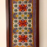 تابلو گلیم فرش دست باف شیریکی پیچ|تابلو فرش|کرمان, |دیوار