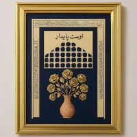 کرایه تابلو نقره و طلایی