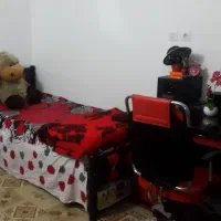 تخت وکمدومیزوصندلی کامپیوتر بوفه فرش 6متری کودک