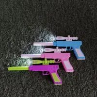 لوازم تحریر / روان نویس کلت رنگی چراغ دار