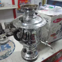 سماور گازی بسیار کم کار درحد نو نو|سماور، چای‌ساز، قهوه‌ساز|محمدیه-قزوین, |دیوار